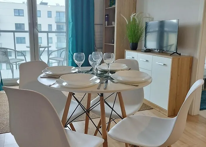 Apartament White & Blue Gdynia